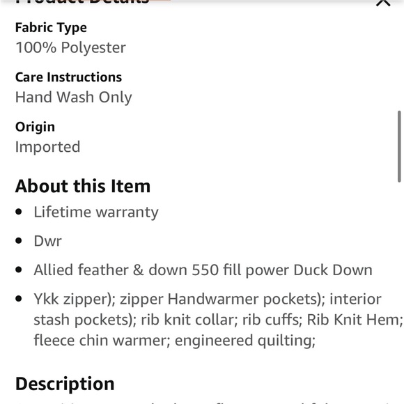 NWOT Obermeyer Paige Down Jacket - Picture 9 of 10